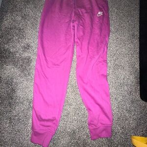 Nike Fuchsia Joggers